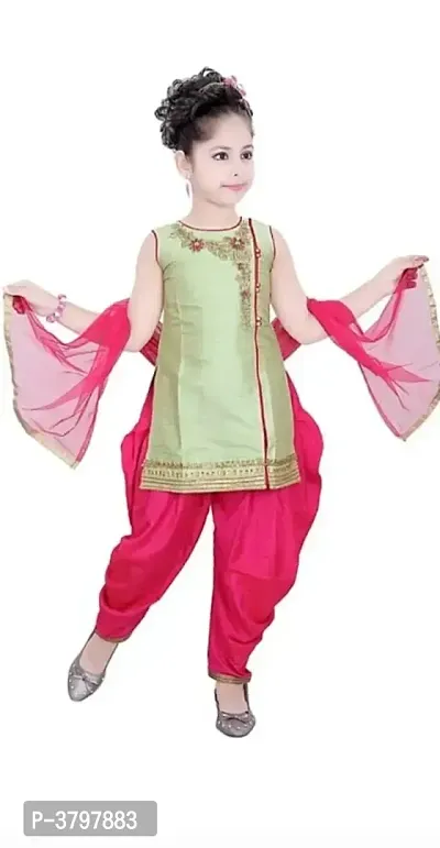 Buy Women's Cotton Solid Patiala Salwar with Dupatta Combo Set(BABY PINK,  Free Size) at Amazon.in